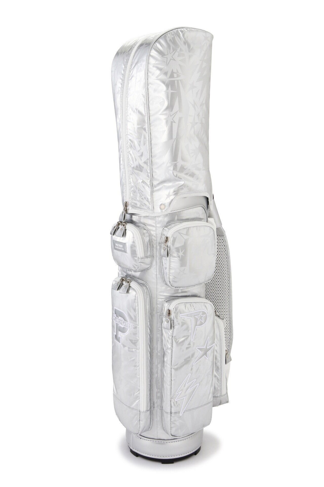 PEARLY GATES キャディバッグ ホワイト♡ PEARLY GATES（パーリーゲイツ） ゴルフ レディース メンズ : ZOZOTOWN