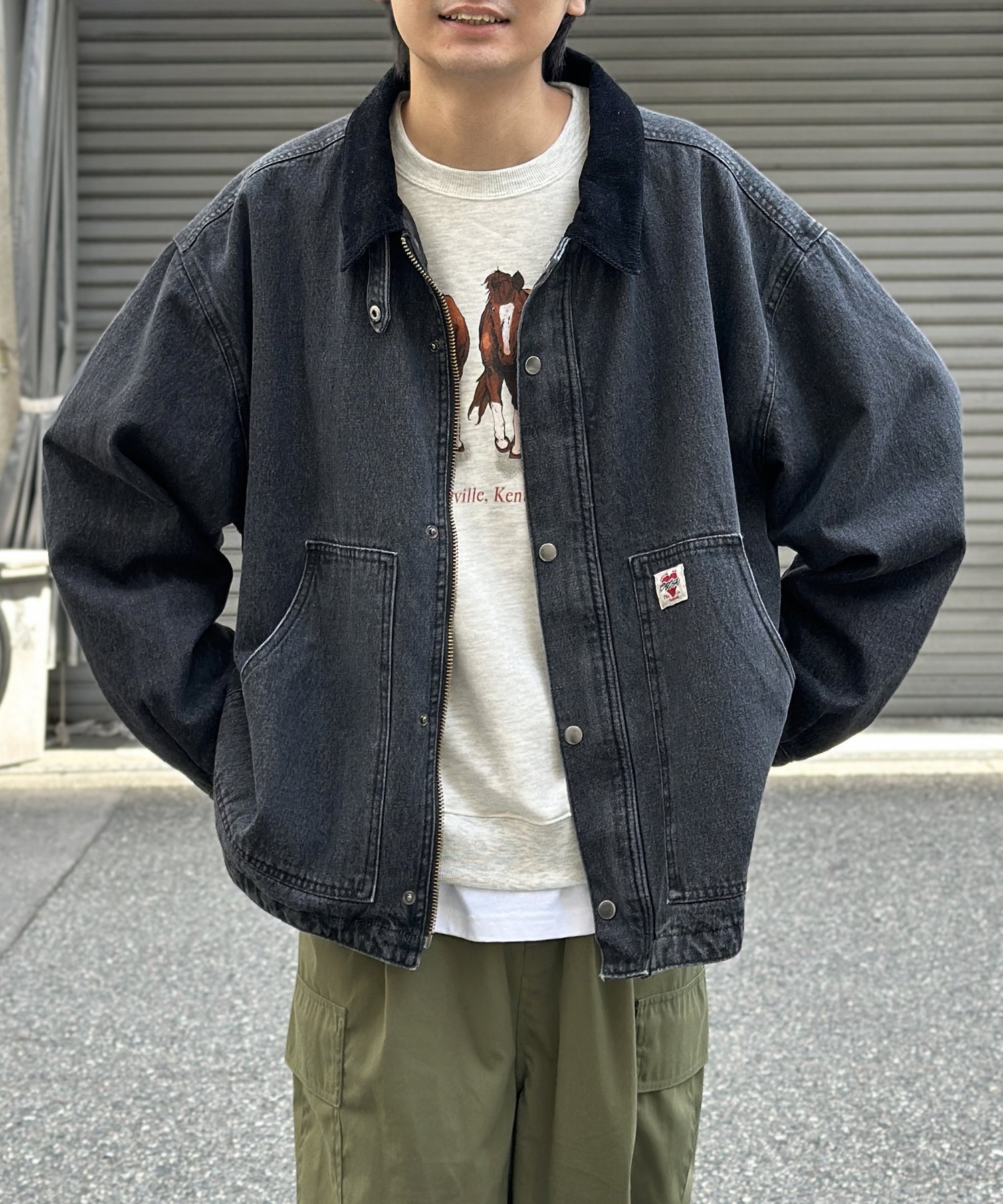 CPCM｜コーデュロイ襟ワークジャケット | Rakuten Fashion(楽天