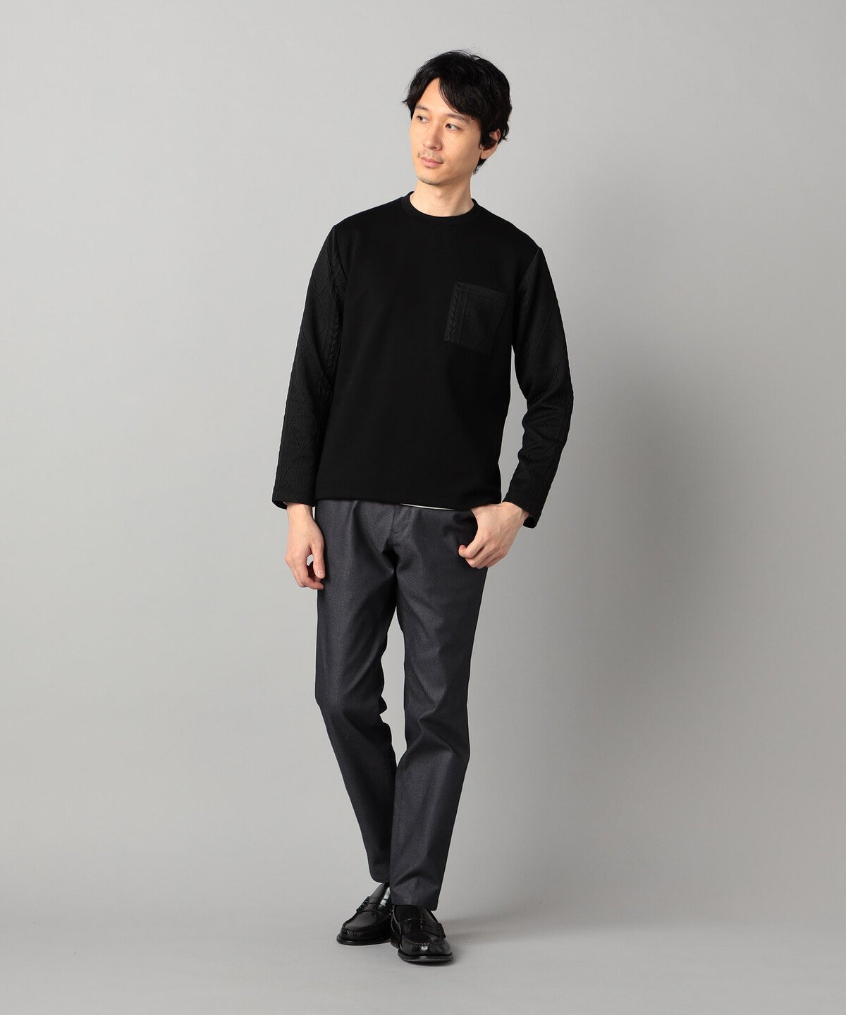 COMME CA MEN｜ドビーストレッチ 5ポケットパンツ | Rakuten Fashion