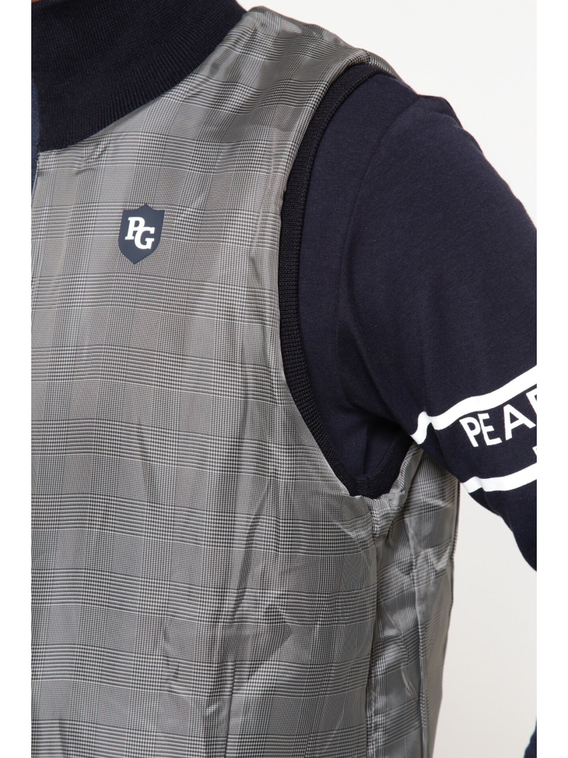 楽天市場】PEARLY GATES リバーシブル フルジップアップベスト ＜千鳥