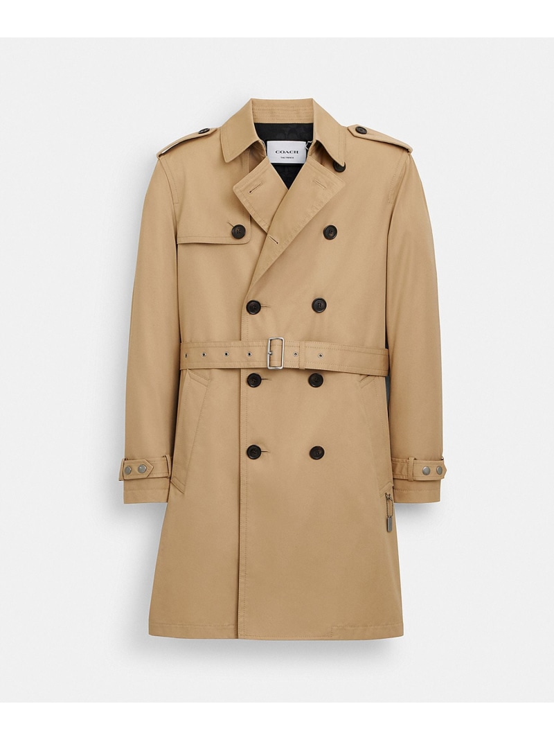 楽天市場】【SALE／60%OFF】COACH OUTLET 【公式】トレンチ コート