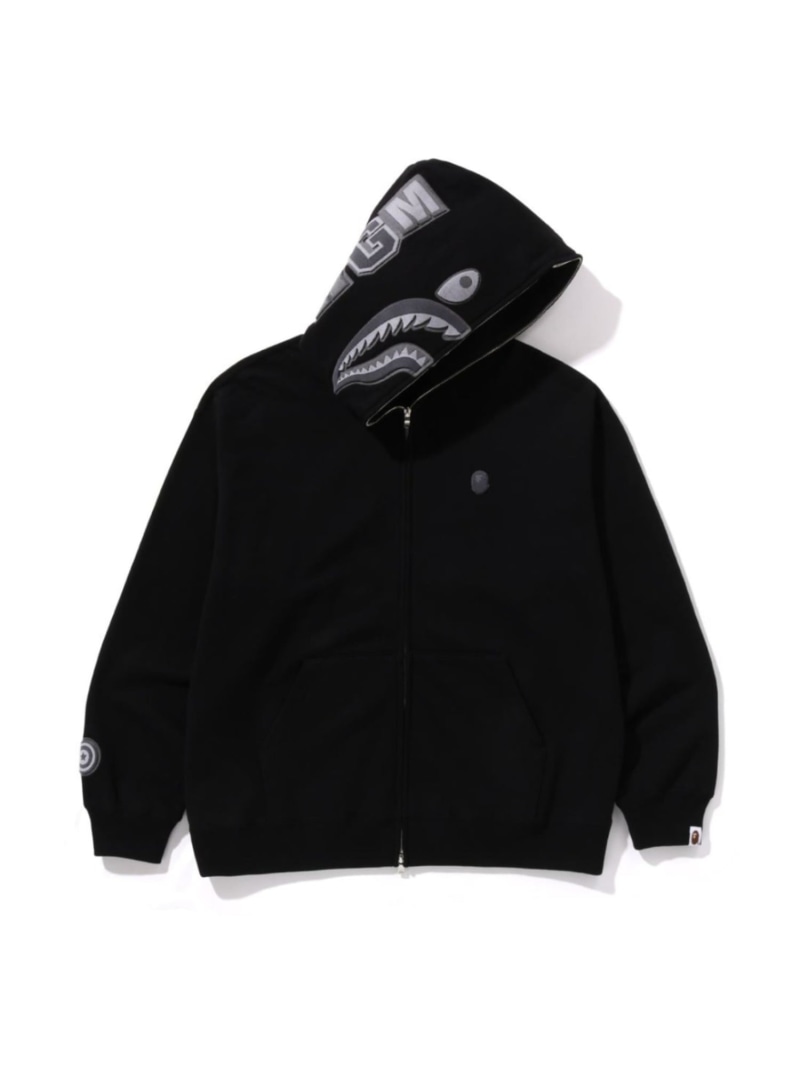 楽天市場】A BATHING APE APE HEAD ONE POINT SHARK ZIP HOODIE ア