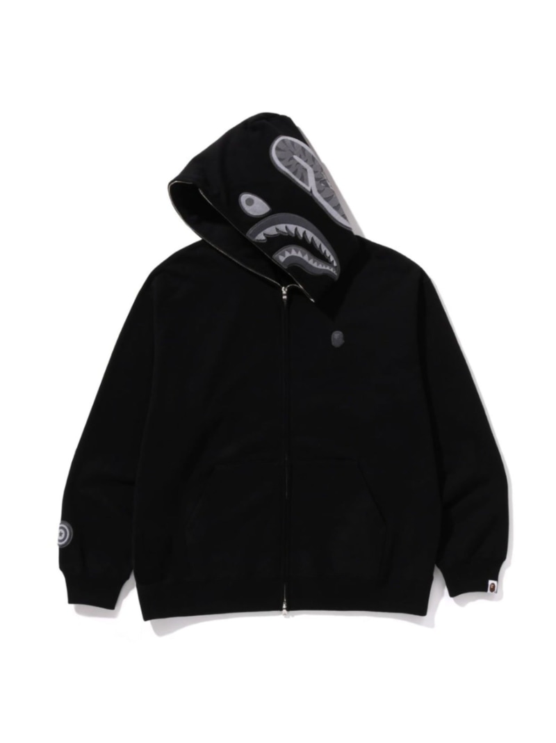 楽天市場】A BATHING APE APE HEAD ONE POINT SHARK ZIP HOODIE ア