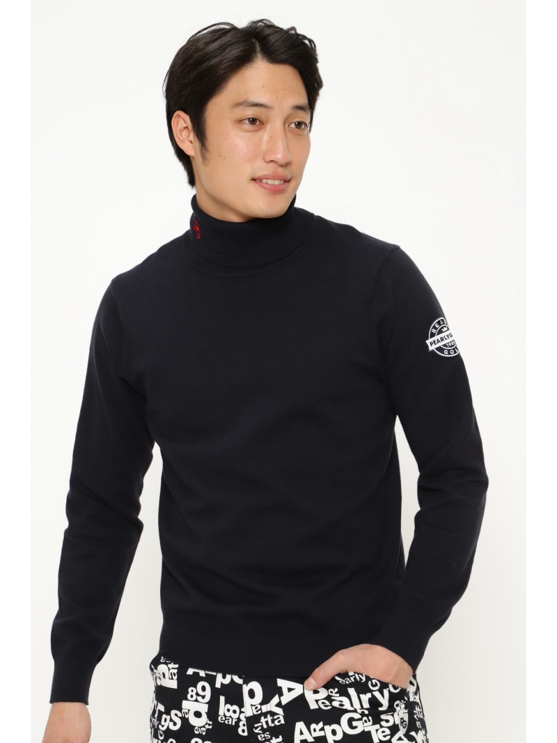 パーリーゲイツレディースカシミヤタッチニットプルオーバー