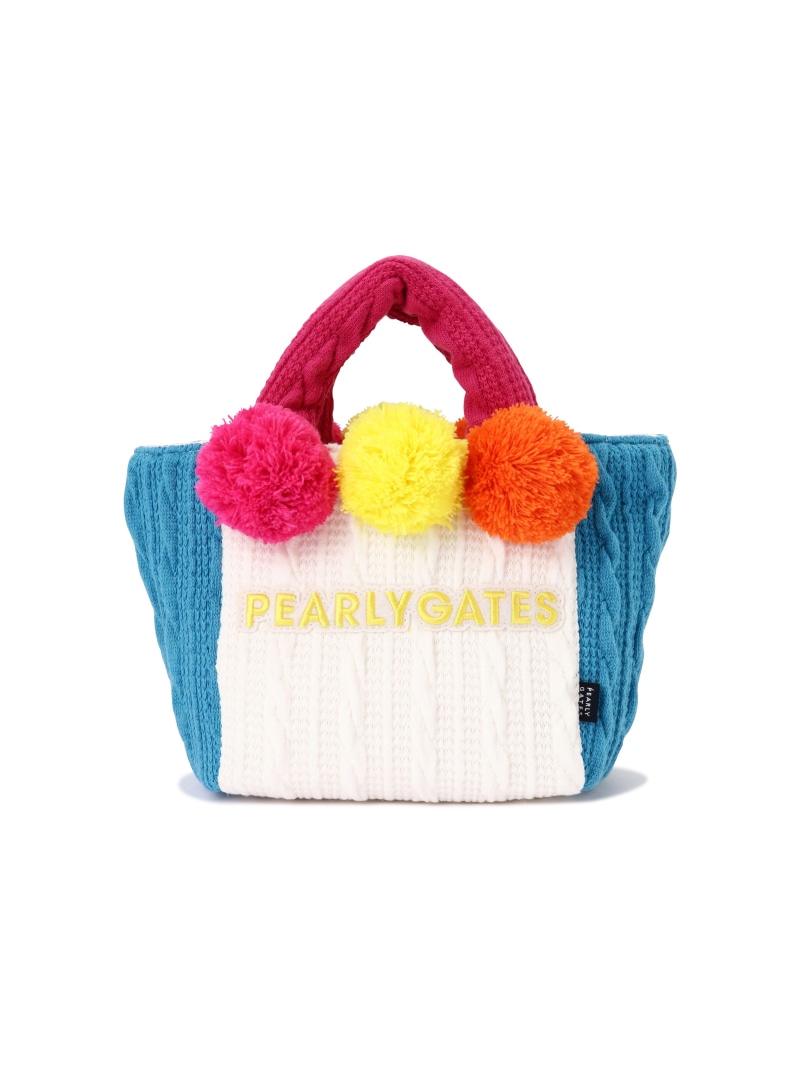 楽天市場】PEARLY GATES ケーブルニット梵天付きカートバッグ