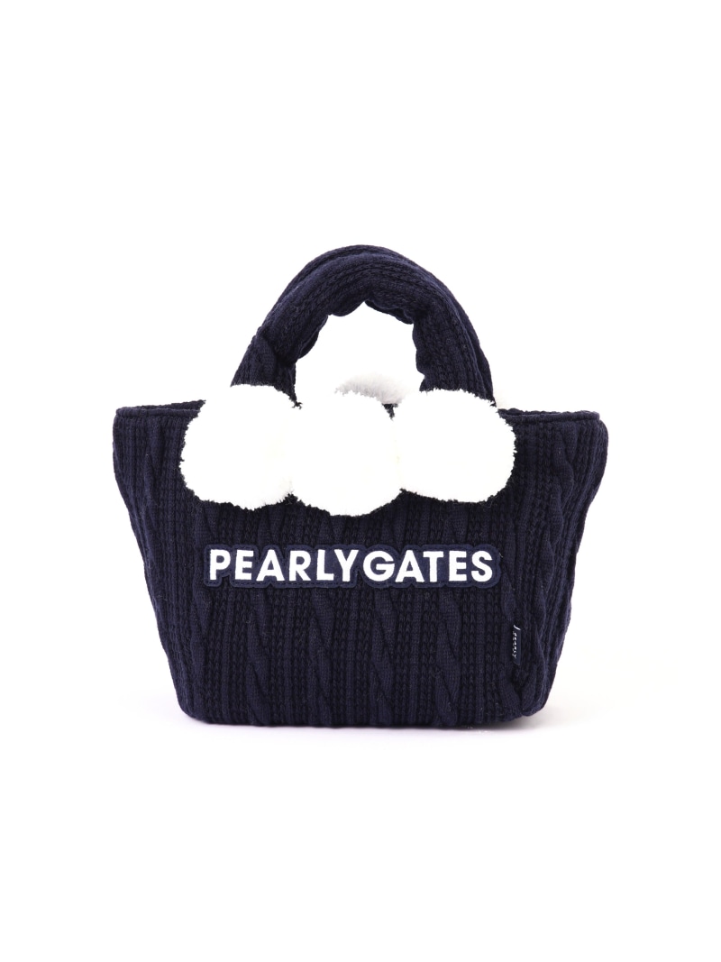 楽天市場】PEARLY GATES ケーブルニット梵天付きカートバッグ