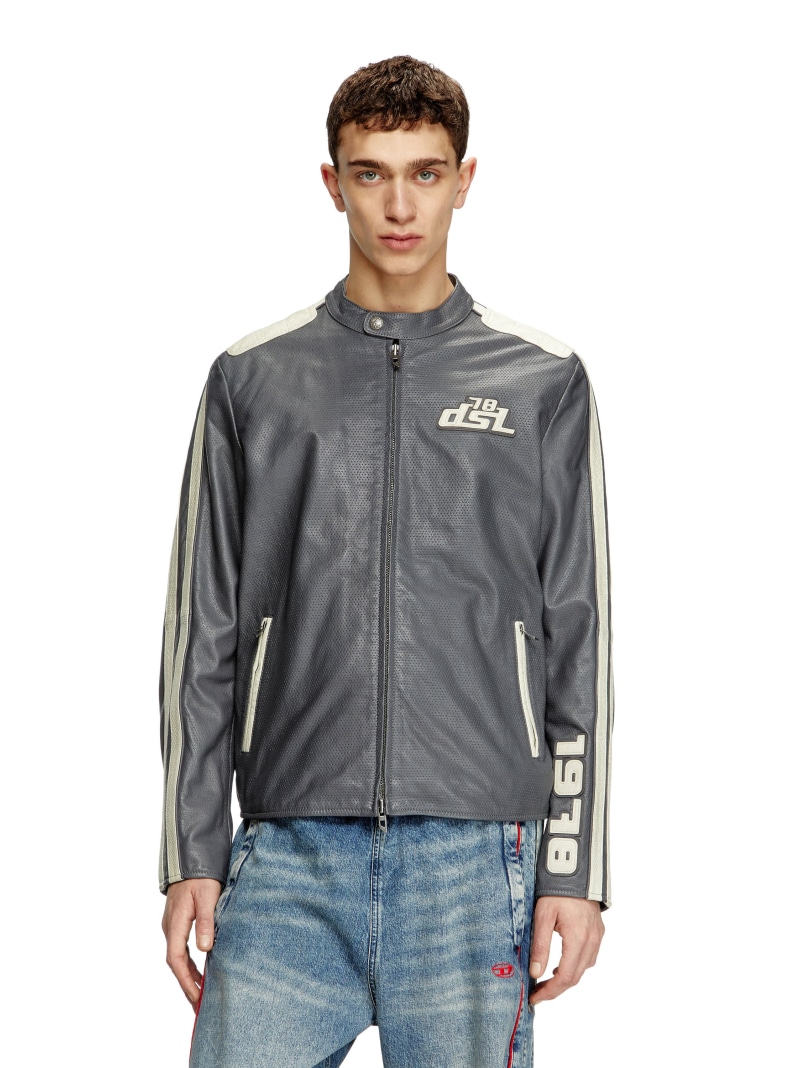 楽天市場】【SALE／40%OFF】DIESEL メンズ バイカージャケット L-POP