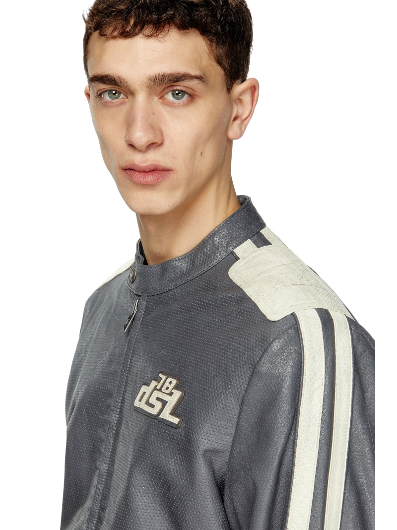 楽天市場】【SALE／40%OFF】DIESEL メンズ バイカージャケット L-POP