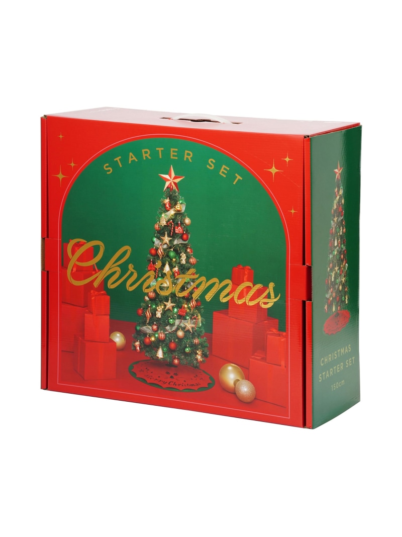 楽天市場】Francfranc クリスマスツリー スターターセット 150cm