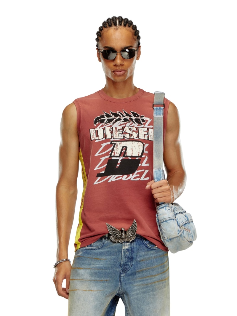 楽天市場】【SALE／40%OFF】DIESEL メンズ タンクトップ プリント