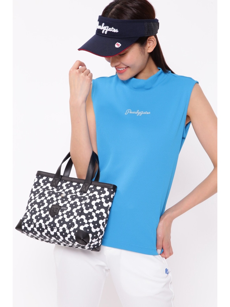 楽天市場】PEARLY GATES カートバッグ ＜ジオメトリックフラワー柄