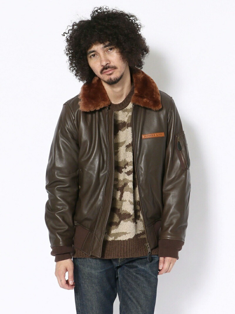 楽天市場】AVIREX AVIREX/アヴィレックス/シープB-15ジャケット/SHEEPB