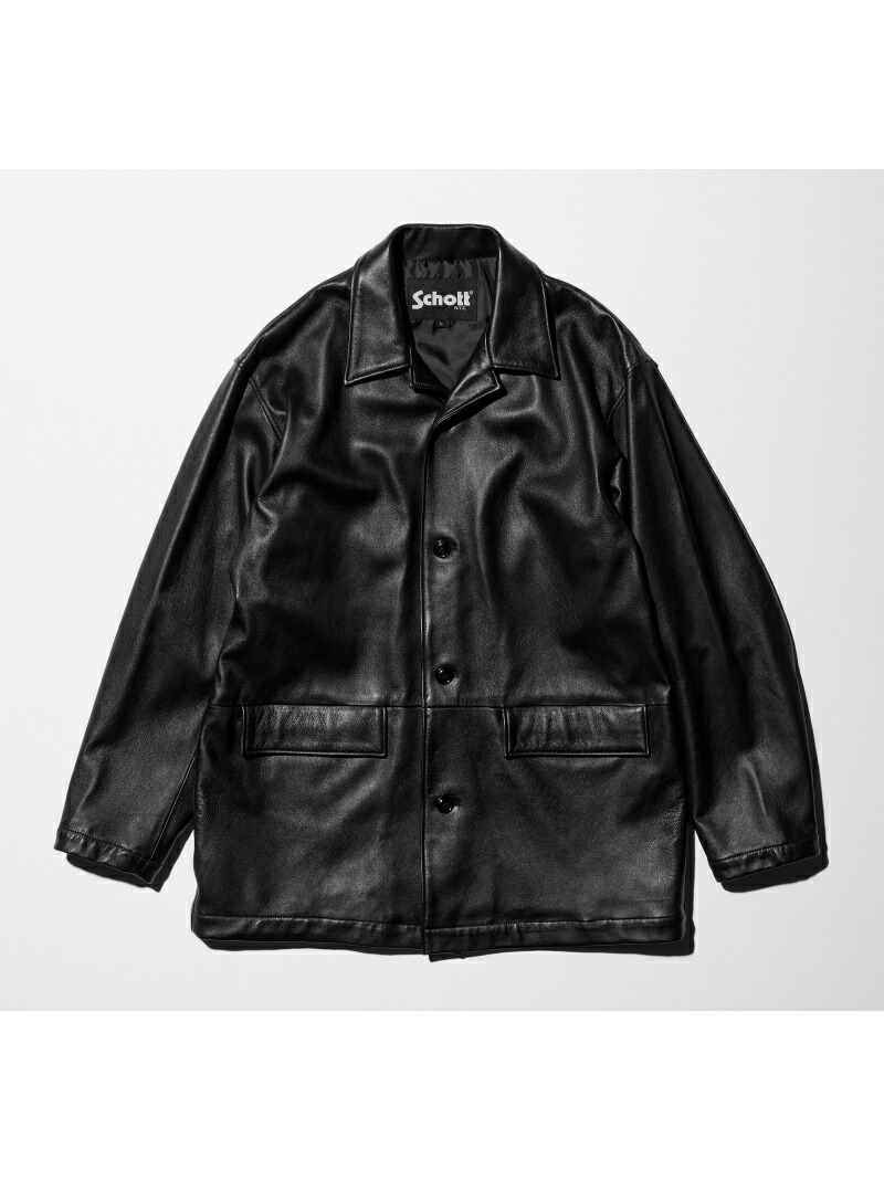 楽天市場】【SALE／30%OFF】Schott LOOSE FIT LEATHER JACKET/ルーズ