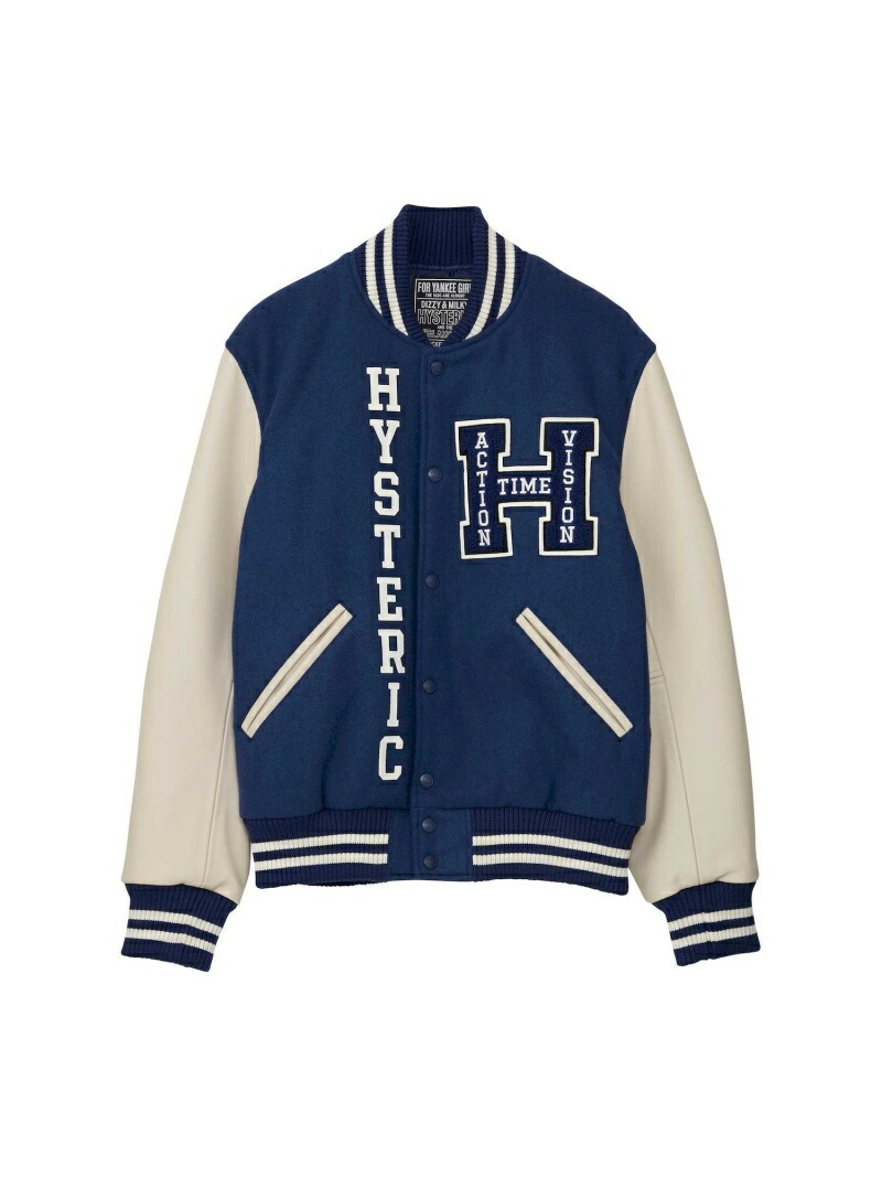 楽天市場】HYSTERIC GLAMOUR SEE NO EVIL刺繍 ヴァーシティジャケット