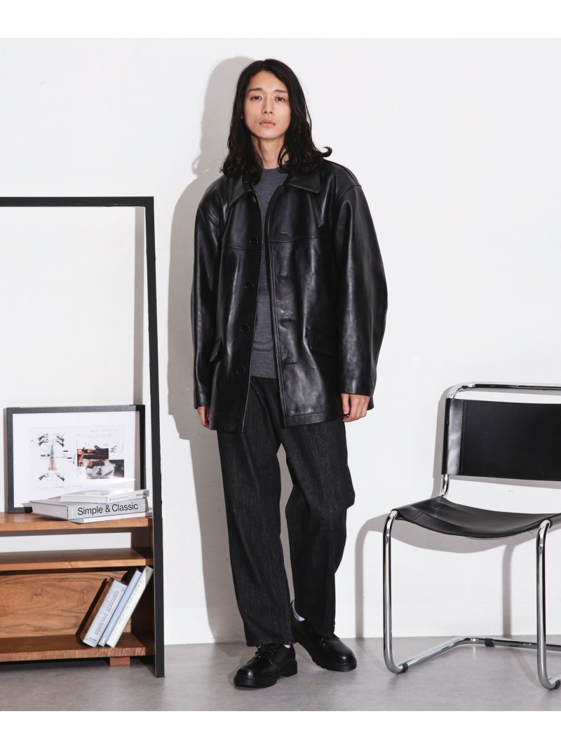 楽天市場】【SALE／40%OFF】NANO universe SCHOTT/別注 LEATHER CAR