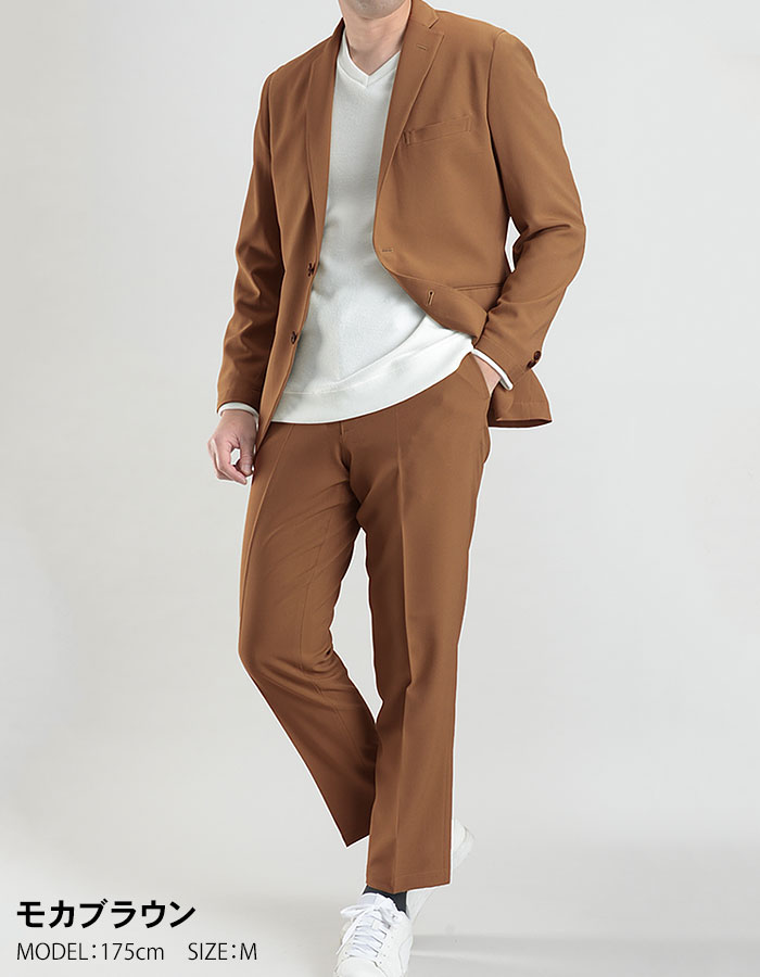 楽天市場】360°伸縮 ストレッチスーツ メンズ 洗える 裾上げ済 スーツ