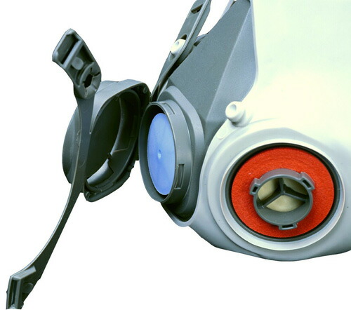 楽天市場】防毒マスク 3M (スリーエム) 軽量半面形面体 6000