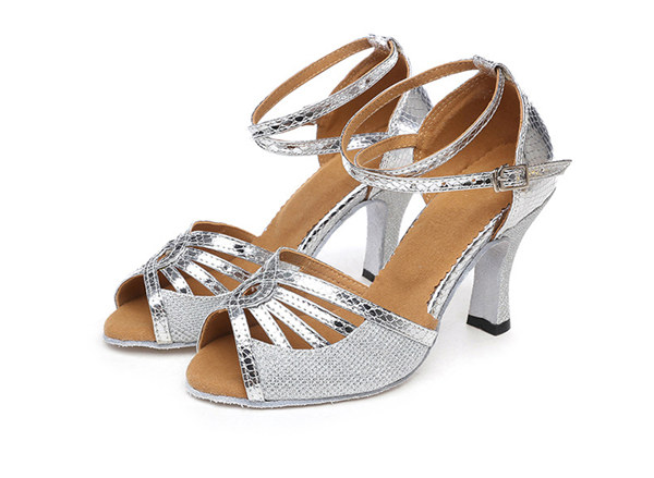 楽天市場】シルバー ゴールド レディースシューズ ラテン ダンス