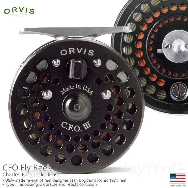 楽天市場】ORVIS / オービスCFO フライリール : サンディフロッグ