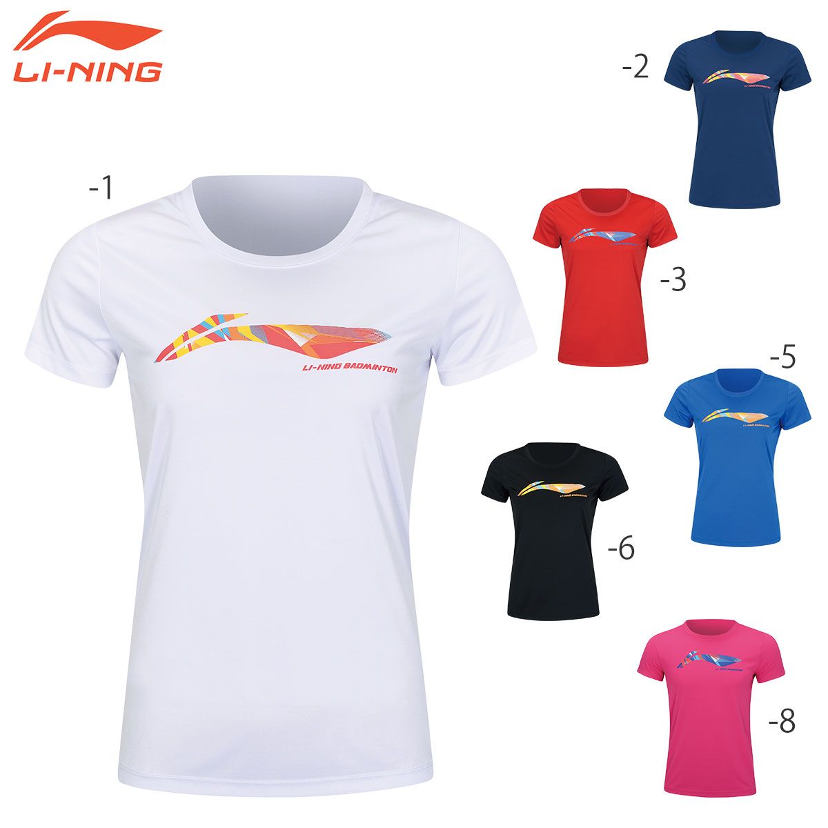 楽天市場】LI-NING AHSR788 トレーニングTシャツ バドミントンウェア