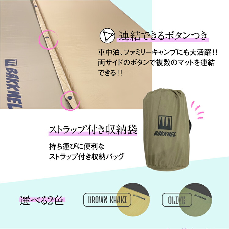 楽天市場】【安心の1年保証】コット＆マット2点セット BAKKNEL