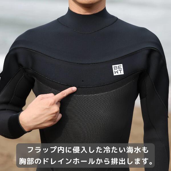 楽天市場】BEWET ビーウェット レディース サーフィン 国産 裏起毛