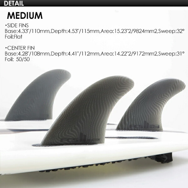 楽天市場】送料無料 FCS2 エフシーエス フィン トライフィン