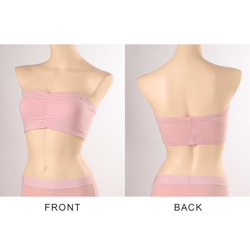 楽天市場】チューブトップ カップ付 ブラジャー S M L LL 3L 4L