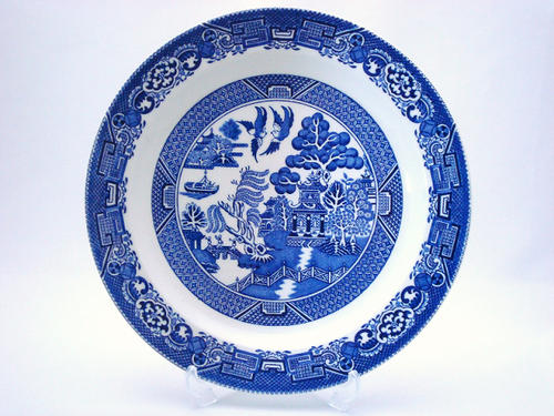 楽天市場】ブルーウィロー 100年前 希少 1910年代 アンティーク