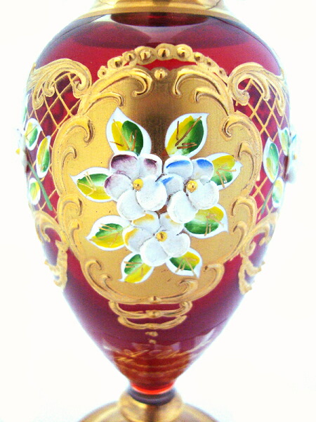 楽天市場】ヴェネチアン/ベネチアン グラス ムラノ レッド 24K