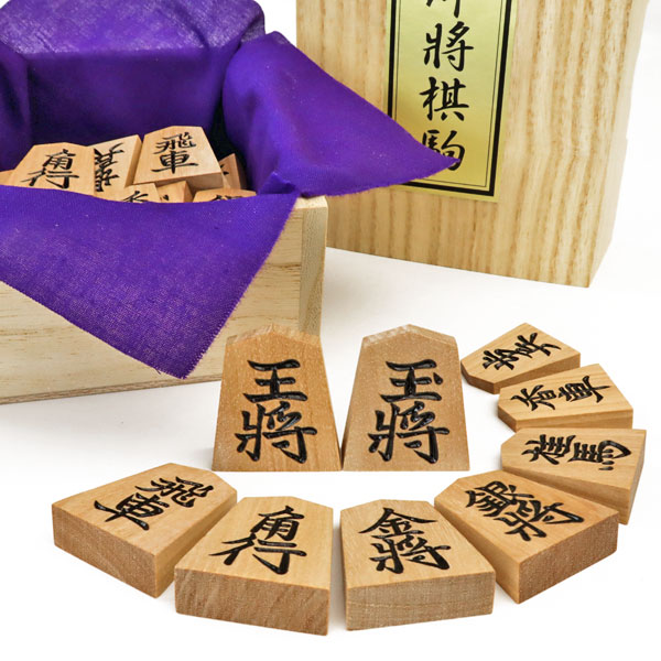 楽天市場】将棋専門店将碁屋で人気の指し味良い将棋駒 斧折 上彫駒 駒