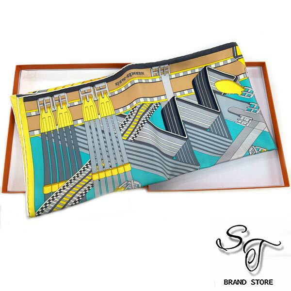 楽天市場】□エルメス□HERMES□カレ 90 SANGLES EN ZIGZAG スカーフ