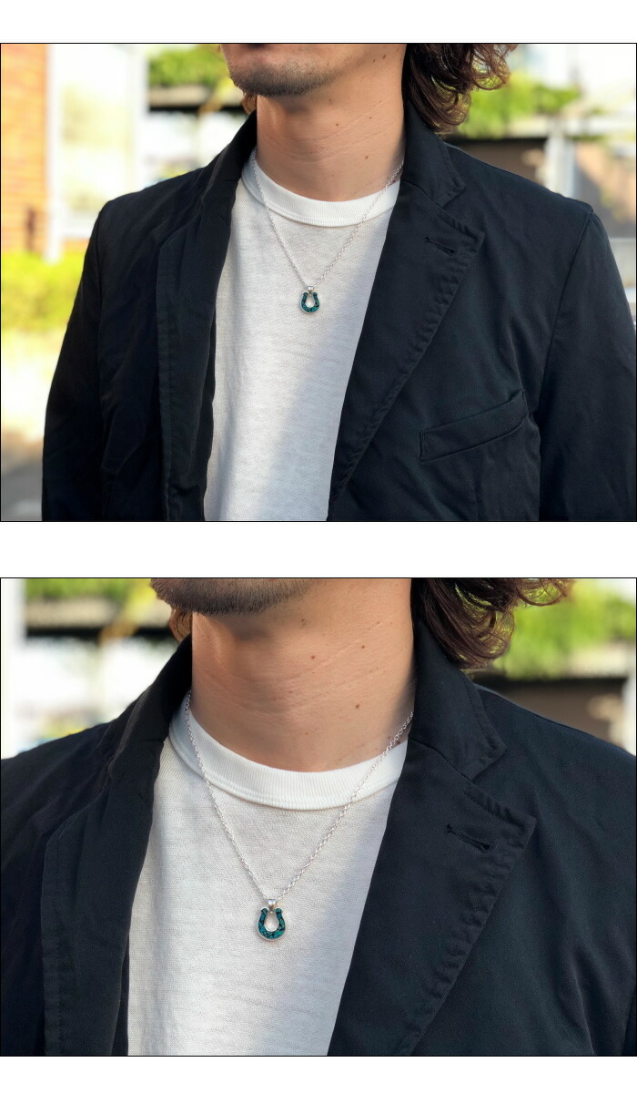 楽天市場】シンパシーオブソウル ネックレス ホースシュー インレイ