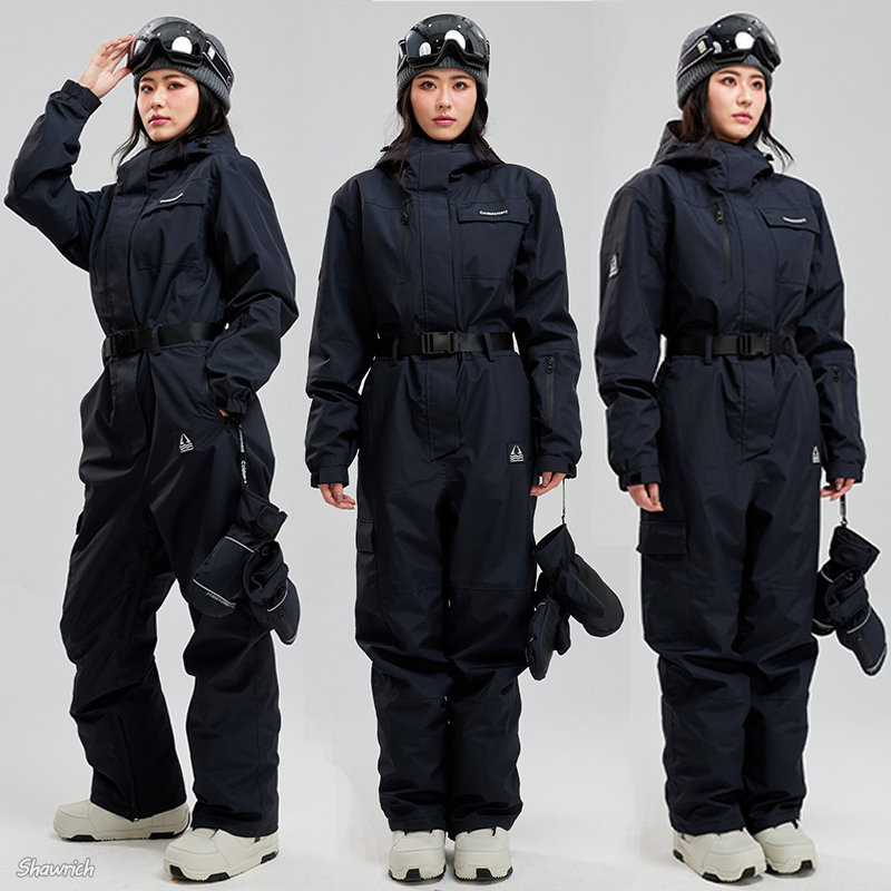 楽天市場】送料無料 スノーボードウェア つなぎ オールインワン 上下