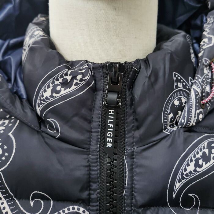 楽天市場】トミーヒルフィガー フェイク ダウン アウター ペイズリー柄
