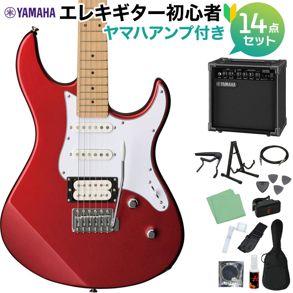 楽天市場】YAMAHA PACIFICA112VM RM エレキギター初心者14点セット