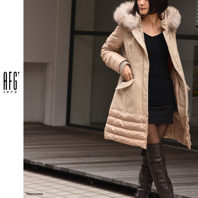 楽天市場】ダウンコート レディース ロング 撥水 冬 イタリア ブランド