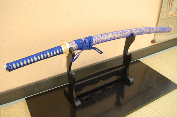 楽天市場】模造刀 愛染明王 直江兼続の愛刀 『金鯱』拵え コスプレの