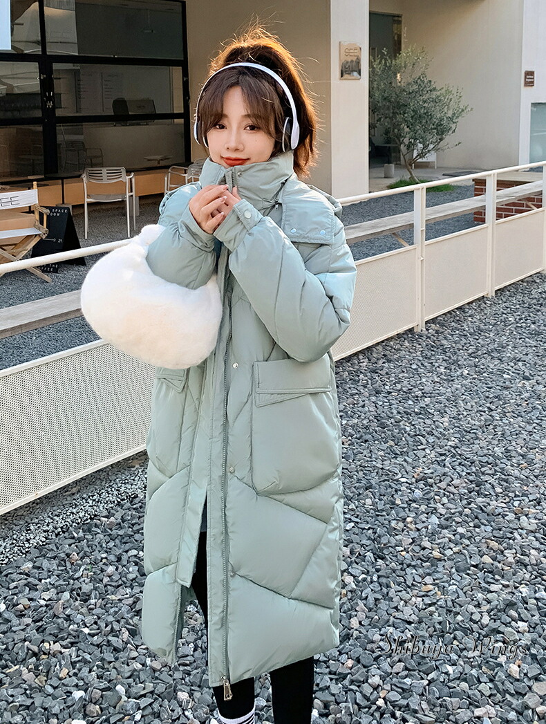 楽天市場】キルティングコート ミドル丈 コート レディース 冬 フード