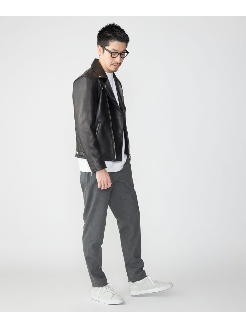 楽天市場】SHIPS: ラムレザー ダブル ライダースジャケット SHIPS MEN