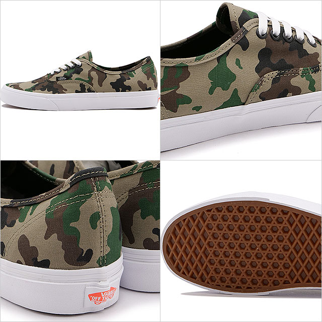 楽天市場】バンズ VANS スニーカー オーセンティック VR3 カモ