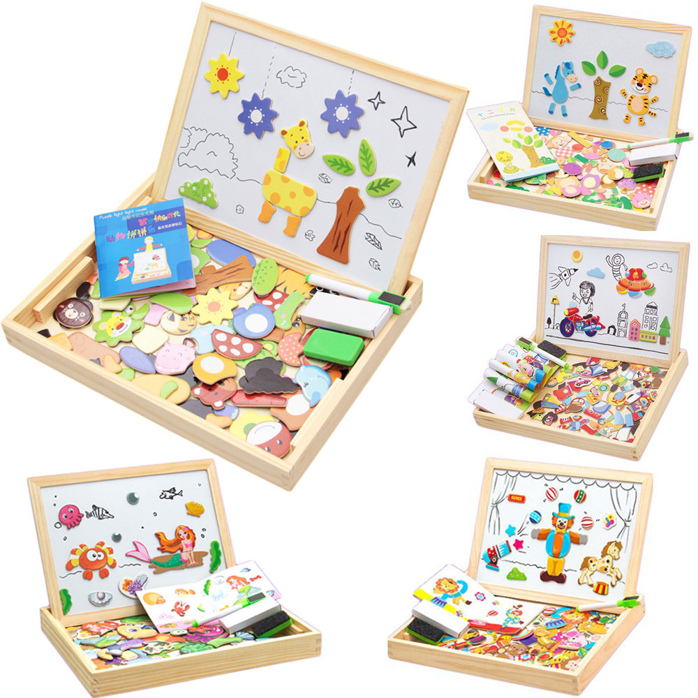 楽天市場】木製 ホワイトボード 黒板 おもちゃ マグネット パーツ