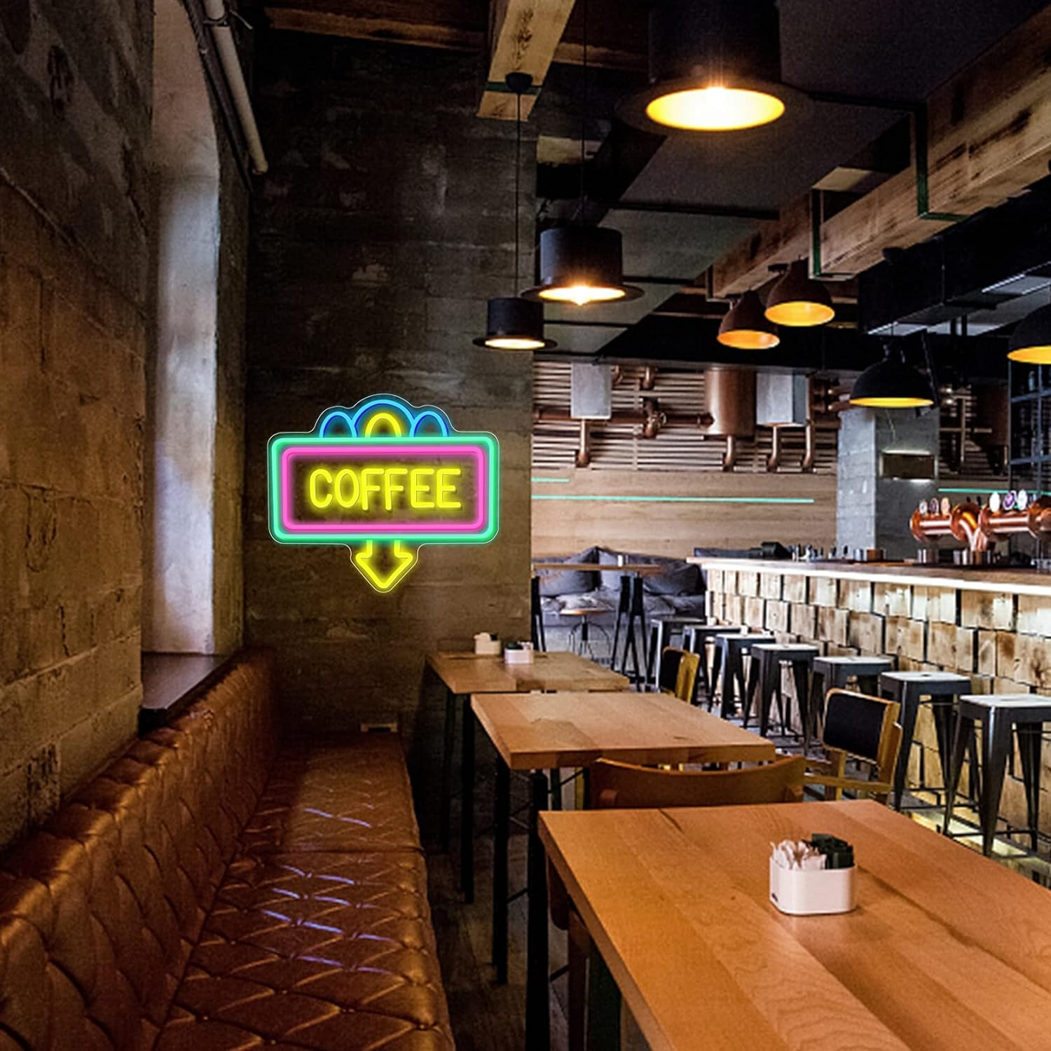 楽天市場】【ポイント 5倍UP !】ネオンサイン 「COFFEE」壁掛け USB