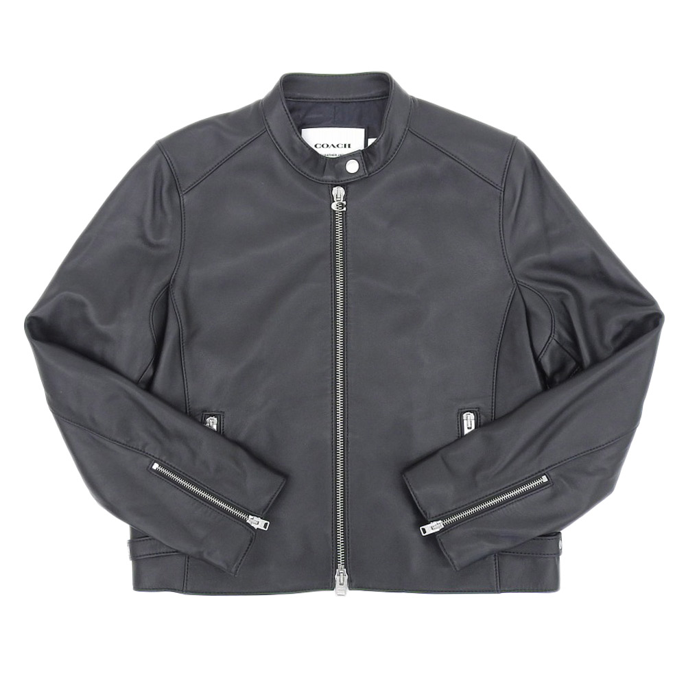 COACH Championコラボ シングルライダースリバーシブル コーチ COACH