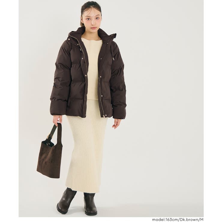 楽天市場】coca シームレス中綿ブルゾン アウター(コート・ジャケット