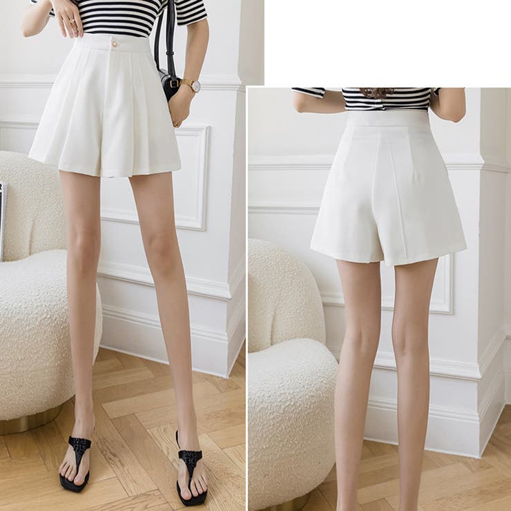 極美品✨ シーニュ cygne キュロット ショート パンツ サイズS相当 極