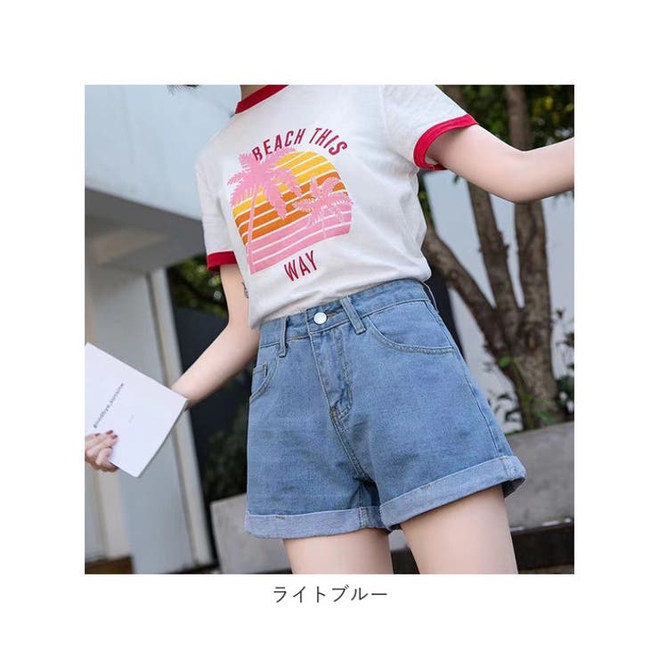 楽天市場】BACKYARD FAMILY デニムショートパンツ 短パン レディース