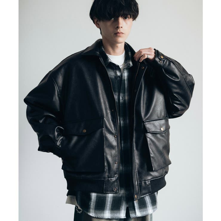 楽天市場】Rocky Monroe ブルゾン フライトジャケット ヴィーガン