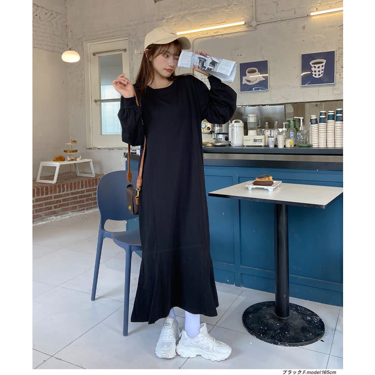 楽天市場】ad thie マーメイドロングカットワンピース フリルスカート