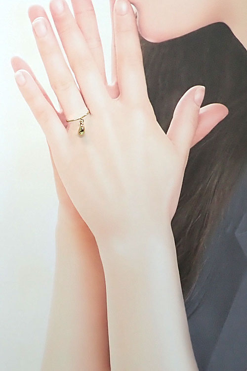 楽天市場】ティファニー ティアドロップ リング K18イエローゴールド